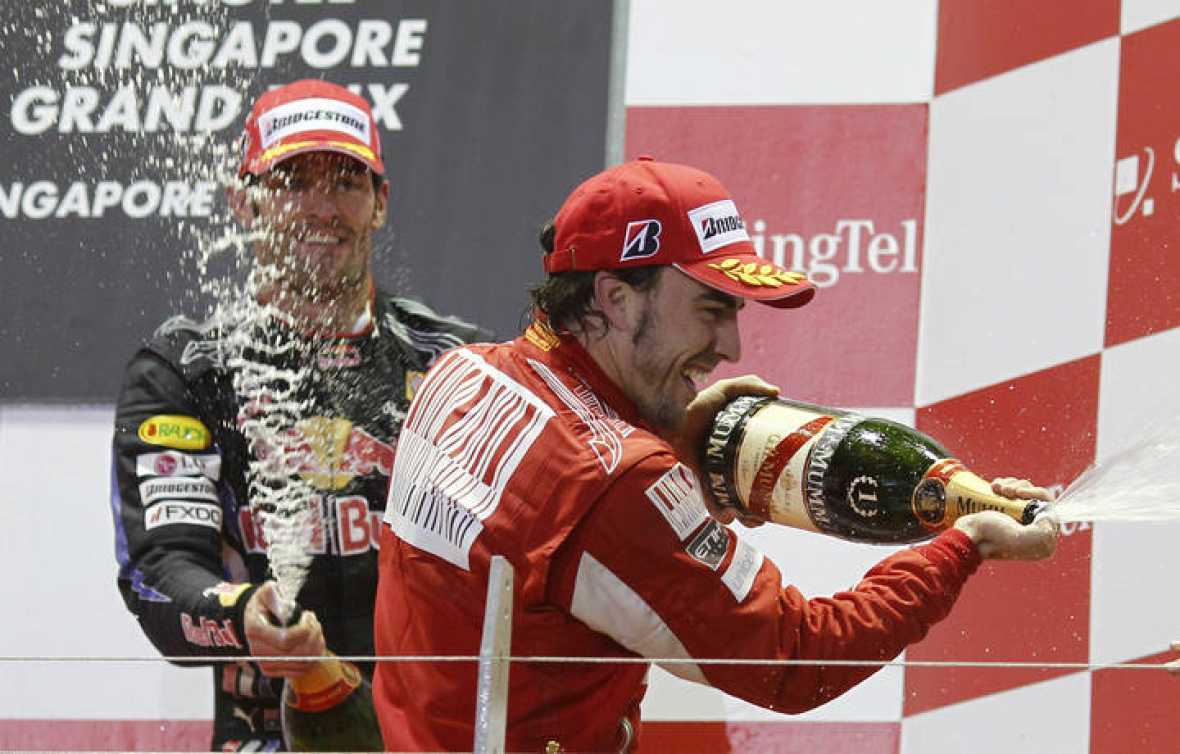 Alonso gana en Singapur
